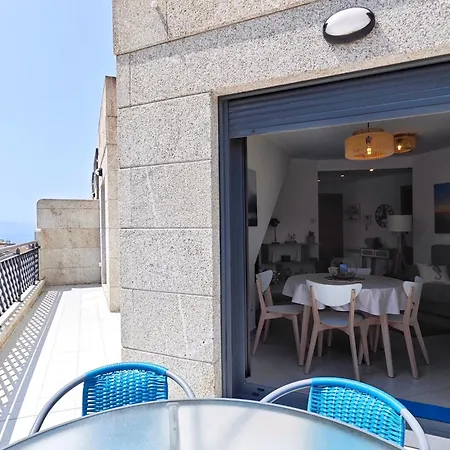 Appartamento Desconectaengalicia ático Rocafort Ii, 400m Playa Silgar Sanxenxo