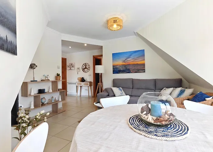Desconectaengalicia Atico Rocafort Ii, 400m Playa Silgar Apartment Sanxenxo